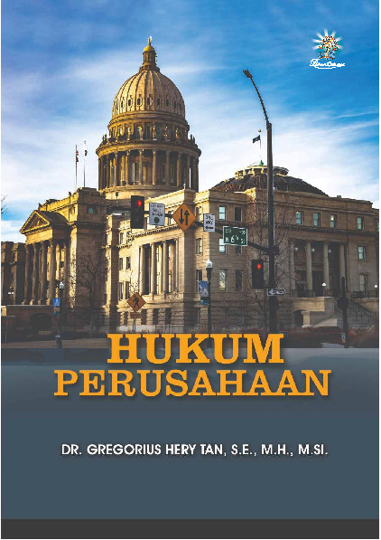 Sampul buku HUKUM PERUSAHAAN